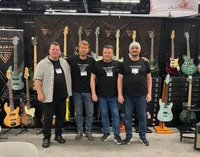 International Valiant Crew on NAMM-2023