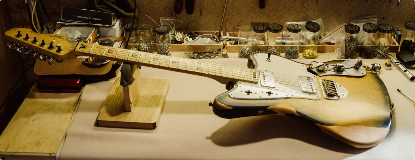 Jupiter Sunburst Distressed set-up process